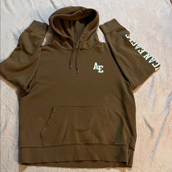 American Eagle Outfitters Other - American Eagle Outfitters Men's Brown Hoodie